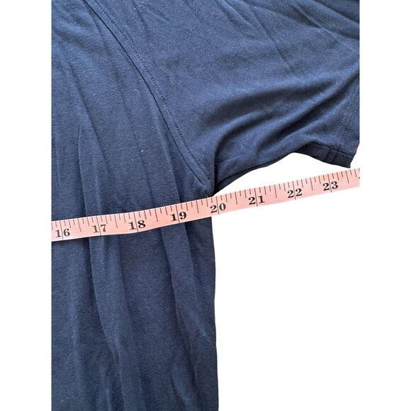 Jambys Unisex Short Sleeve MicroModal Crew JamTee Navy Blue Size Small Pj Top - Picture 4 of 5